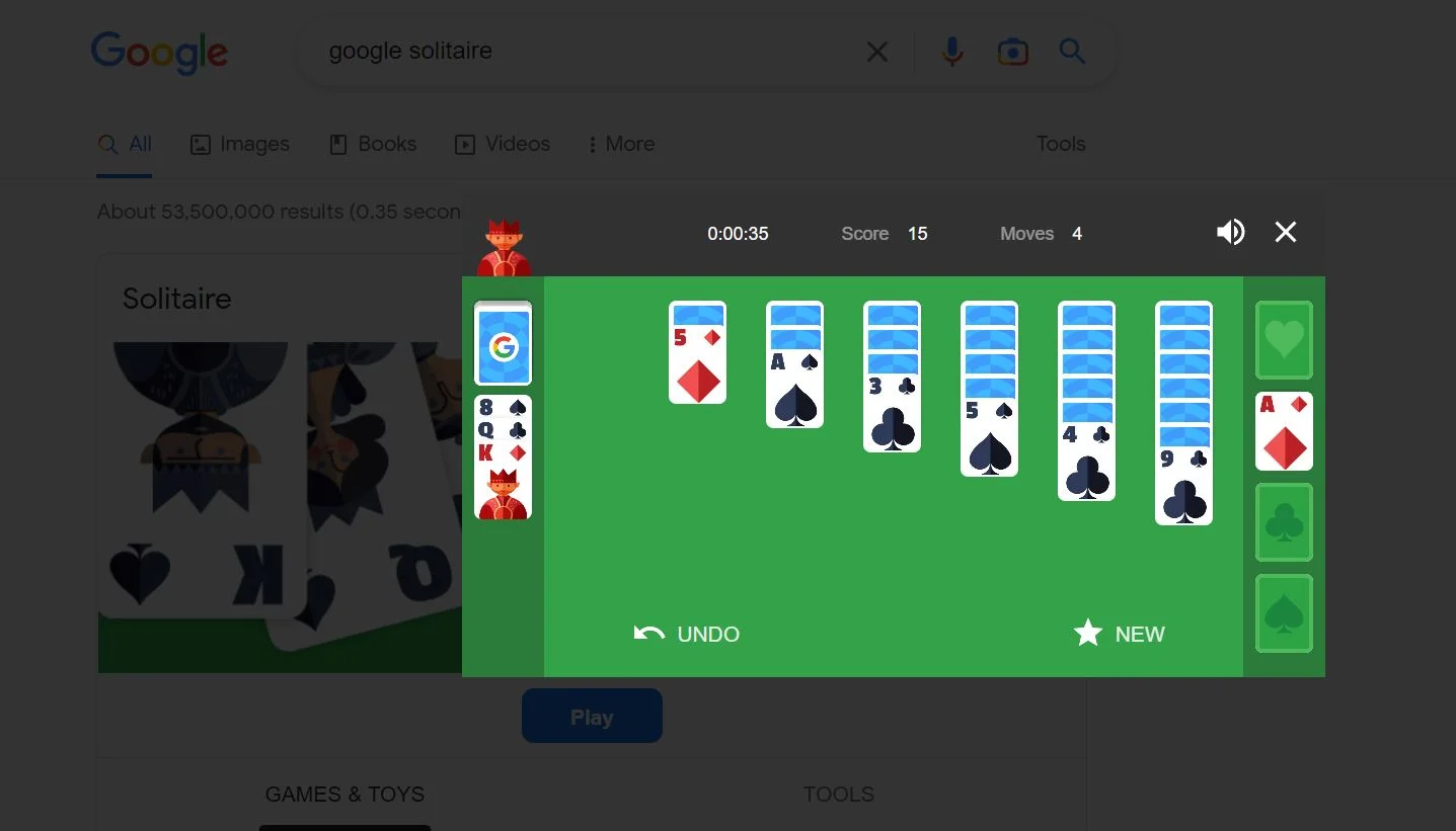 Microsoft games solitaire